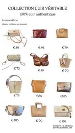 collectie tassen van echt leer, Ophalen of Verzenden