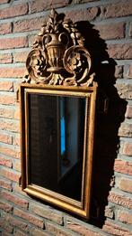 Prachtige antieke spiegel (style Louis XVI,verguld hout), Antiek en Kunst, Ophalen