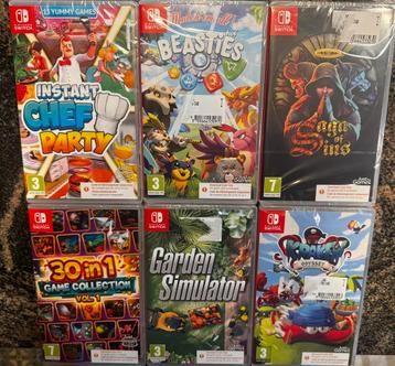 Switch games nieuw beschikbaar voor biedingen