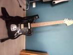 Fender Jaguar Player zwart, Solid body, Zo goed als nieuw, Fender, Ophalen