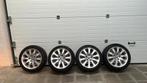 17 inch BMW velgen met winterbanden 225/45, Auto-onderdelen, Banden en Velgen, Ophalen, Gebruikt, Banden en Velgen, 17 inch