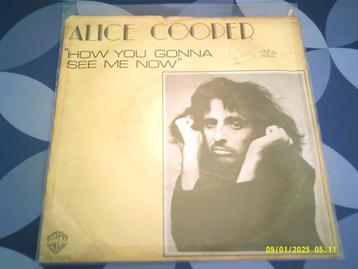 Alice Cooper  – How You Gonna See Me Now vinyl singel beschikbaar voor biedingen