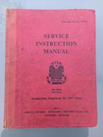 Triumph TR3 Service Instruction Manual, Ophalen of Verzenden