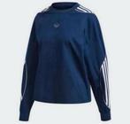 Adidas fm1934 dame dames sweater XS blauw met witte strepen, Ophalen of Verzenden, Zo goed als nieuw, Maat 34 (XS) of kleiner