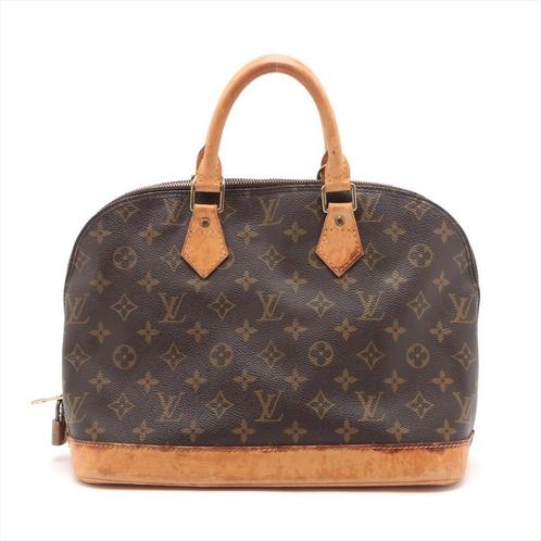 Louis Vuitton Alma, Handtassen en Accessoires, Tassen | Damestassen, Gebruikt, Handtas, Bruin, Ophalen of Verzenden