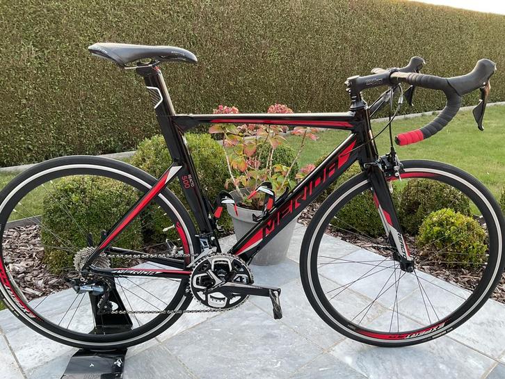 Merida reacto ultegra koersfiets racefiets als Nieuw, Fietsen en Brommers, Fietsen | Racefietsen, Zo goed als nieuw, 15 tot 20 versnellingen