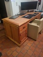 Prachtige teak bureau, Huis en Inrichting, Ophalen of Verzenden, Zo goed als nieuw, Bureau