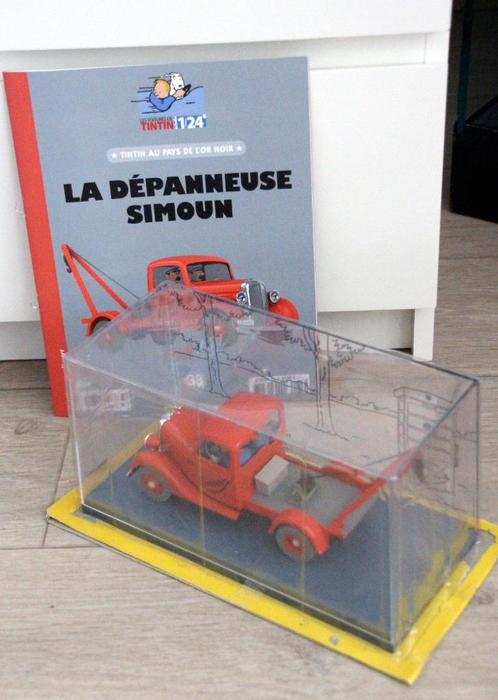 Kuifje auto 1/24 Tintin voiture n 33 Hergé NEW!, Verzamelen, Stripfiguren, Zo goed als nieuw, Kuifje, Verzenden