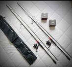 2 hengels300 cm - 10/45gr - full carbon  ( zonder molen ), Watersport en Boten, Hengelsport | Algemeen, Ophalen of Verzenden, Nieuw