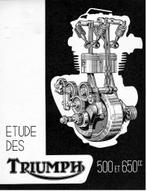 RTM voor Moto TRIUMPH (1946-1970) in het Frans., Motoren, Triumph