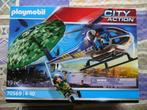 PLAYMOBIL CITY ACTION 70569 POLITIEHELIKOPTER:PARACHUTE NIEU, Enlèvement ou Envoi, Neuf, Ensemble complet