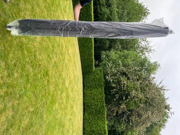Parasol zwart 300x400, Tuin en Terras, Parasols, Ophalen, Zo goed als nieuw, Waterdicht, Stokparasol