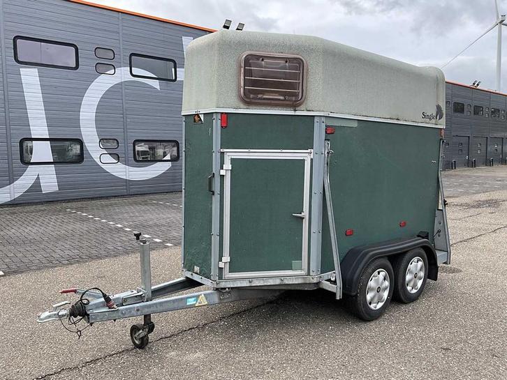 2003 Humbaur Single Paardentrailer WJ-JP-55, Auto diversen, Aanhangers en Bagagewagens, Gebruikt