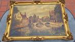 olieschilderij J.Vincken brug, Antiek en Kunst, Ophalen
