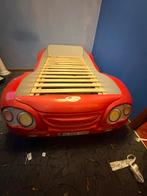 Lit garçon voiture, 85 à 100 cm, Sommier à lattes, Enlèvement, Utilisé
