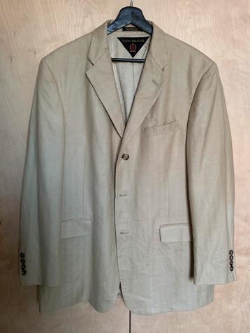 Crèmebeige blazerjas, een prachtig XL-kleermakersstuk beschikbaar voor biedingen
