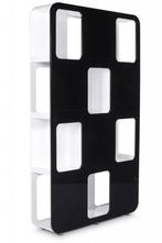 Design hoogglans kast Wit/Zwart, Maison & Meubles, Armoires | Armoires murales, Enlèvement