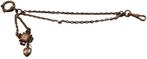 goldplated oude zakhorloge ketting., Bijoux, Sacs & Beauté, Montres | Anciennes | Antiquités, Enlèvement ou Envoi, Montre de poche