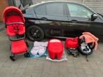 Kinderwagen Stokke 3 in 1 + extra opties Top staat, Enfants & Bébés, Comme neuf, Autres marques, Avec siège auto, Poussette