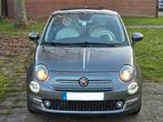 Fiat 500 TwinAir turbo 1 eigenaar 21400kms 1jaar garantie, Auto's, Voorwielaandrijving, 4 zetels, Leder en Stof, Grijs