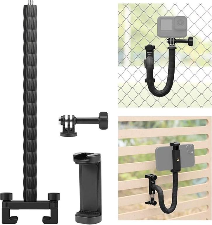 Montageset voor live camerafsluiting | flexibele arm, Audio, Tv en Foto, Actiecamera's, Nieuw, GoPro, Verzenden