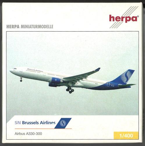 SN Brussels Airlines échelle 1-400 modèle moulé sous pressio, Collections, Souvenirs Sabena, Neuf, Enlèvement ou Envoi