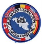Rencontre aérienne tactique de l'armée de l'air belge, Emblème ou Badge, Armée de l'air, Enlèvement ou Envoi
