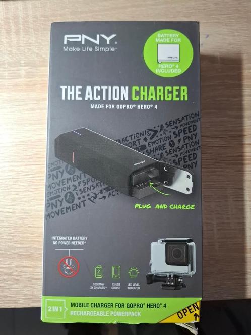 GoPro hero 4 powerbank mobiele oplader, Audio, Tv en Foto, Actiecamera's, Nieuw, Overige merken, Ophalen of Verzenden