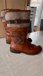 Rieker laarzen met wol - maat 39, Kleding | Dames, Schoenen, Ophalen, Hoge laarzen, Bruin, Zo goed als nieuw