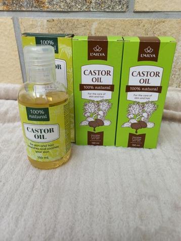 CASTOR olie 3x 150ml beschikbaar voor biedingen