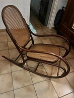 Fauteuil à bascule, Maison & Meubles, Chaises, Osier ou Rotin, Brun, Enlèvement, Utilisé