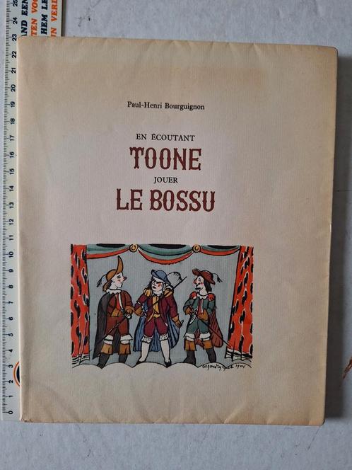 Kunstboek illustraties Edgard Tytgat En ecoutant Toone 1944, Boeken, Kunst en Cultuur | Beeldend, Gelezen, Ophalen of Verzenden