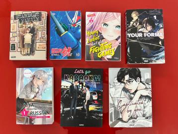 7 manga nr. 1 - leuk pakket - FR -  nieuwstaat beschikbaar voor biedingen