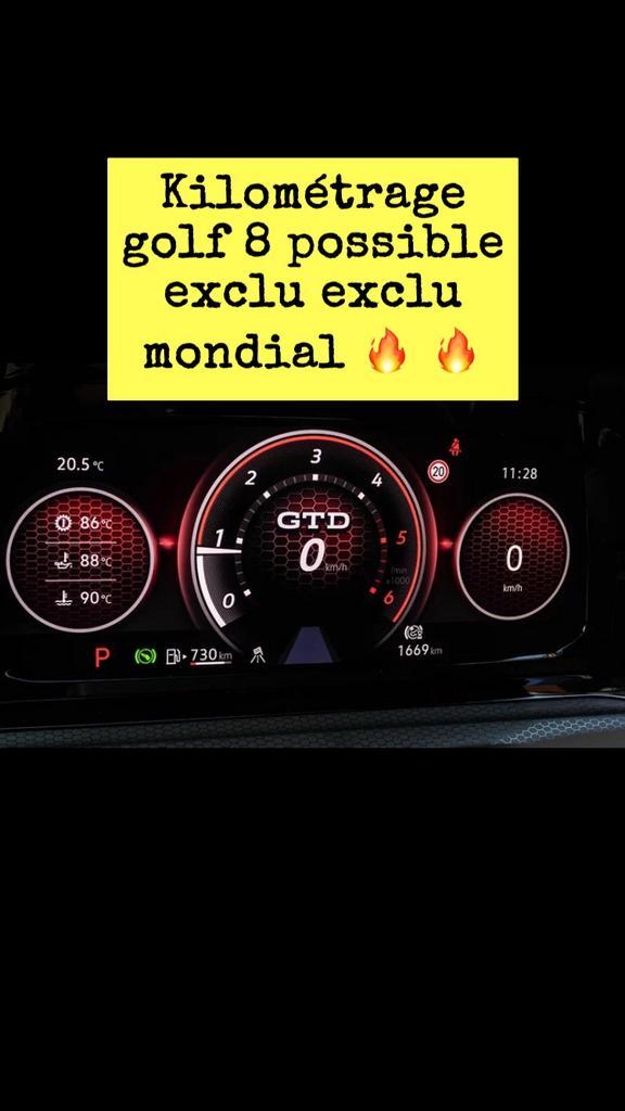 Compteur kilométrique golf 8 km, Auto-onderdelen, Dashboard en Schakelaars, Audi