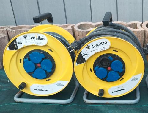 LEGALLAIS elektrische kabelhaspel van 25 m of 40 m, Doe-het-zelf en Bouw, Elektriciteit en Kabels, Gebruikt, Ophalen of Verzenden