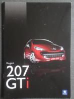 Peugeot 207 GTI Brochure - ENGELS, Boeken, Auto's | Folders en Tijdschriften, Ophalen of Verzenden, Peugeot