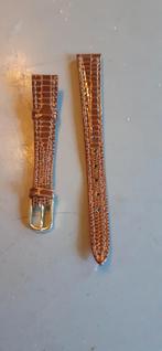 bracelet cuir ecaille brun pour montre dame, Brun, Cuir, Enlèvement ou Envoi, Neuf