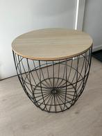 Zwarte atomaire salontafel, Ophalen, Minder dan 50 cm, Minder dan 50 cm, Zo goed als nieuw
