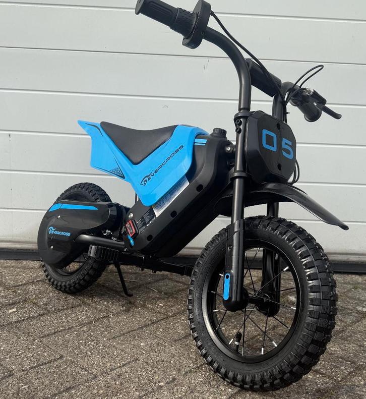 Evercross 24v 250w elektrische crossmotor blauw NIEUW, Kinderen en Baby's, Speelgoed | Buiten | Voertuigen en Loopfietsen, Nieuw