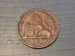 Munt België Leopold II Koning der Belgien 1902 2 cent, Postzegels en Munten, Ophalen of Verzenden