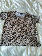 T-shirt met dierenprint;beige,zwart,oranje;maat S/M., Maat 38/40 (M), H&M, Overige kleuren, Nieuw