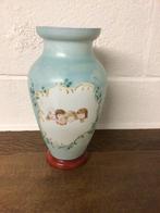 Vase opaline ancien, Huis en Inrichting, Woonaccessoires | Vazen, Ophalen, Blauw