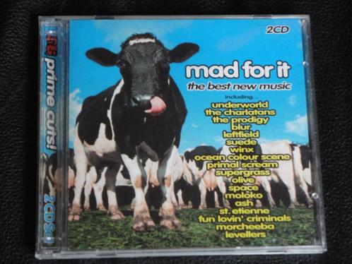 2CD Mad For It - BLUR / LEVELLERS/PRIMAL SCREAM >>> Zie Nota, CD & DVD, CD | Compilations, Dance, Enlèvement ou Envoi