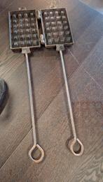 Oude wafelijzer, Ophalen