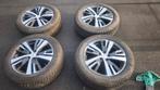 Set originele Peugeot allu velgen + winterbanden R18, Auto-onderdelen, Banden en Velgen, Ophalen, 18 inch, Gebruikt, Banden en Velgen