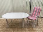 tuinset, Tuin en Terras, Ophalen, 4 zitplaatsen, Kunststof, Zo goed als nieuw