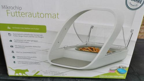 Distributeur de nourriture avec puce électronique, Dieren en Toebehoren, Katten-accessoires, Zo goed als nieuw, Ophalen