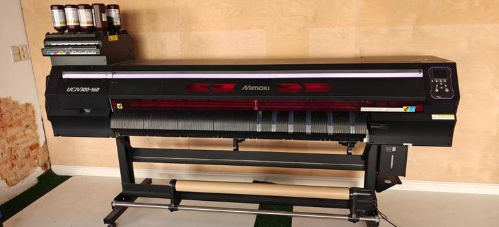 Mimaki UCJV 300 -160 grootfotmaat UV-printer, Computers en Software, Printers, Gebruikt, Printer, LED-printer, Kleur printen, Zwart-en-wit printen