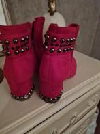 Nieuwe Rode enkellaarzen met studs mt 36, Kinderen en Baby's, Babykleding | Schoentjes en Sokjes, Ophalen of Verzenden