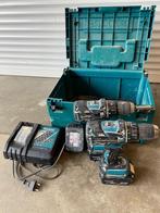 Makita boor- en schroefmachine DDF480 - 2 stuks, Doe-het-zelf en Bouw, Gereedschap | Boormachines, Ophalen, Gebruikt, Boor- en Schroefmachine